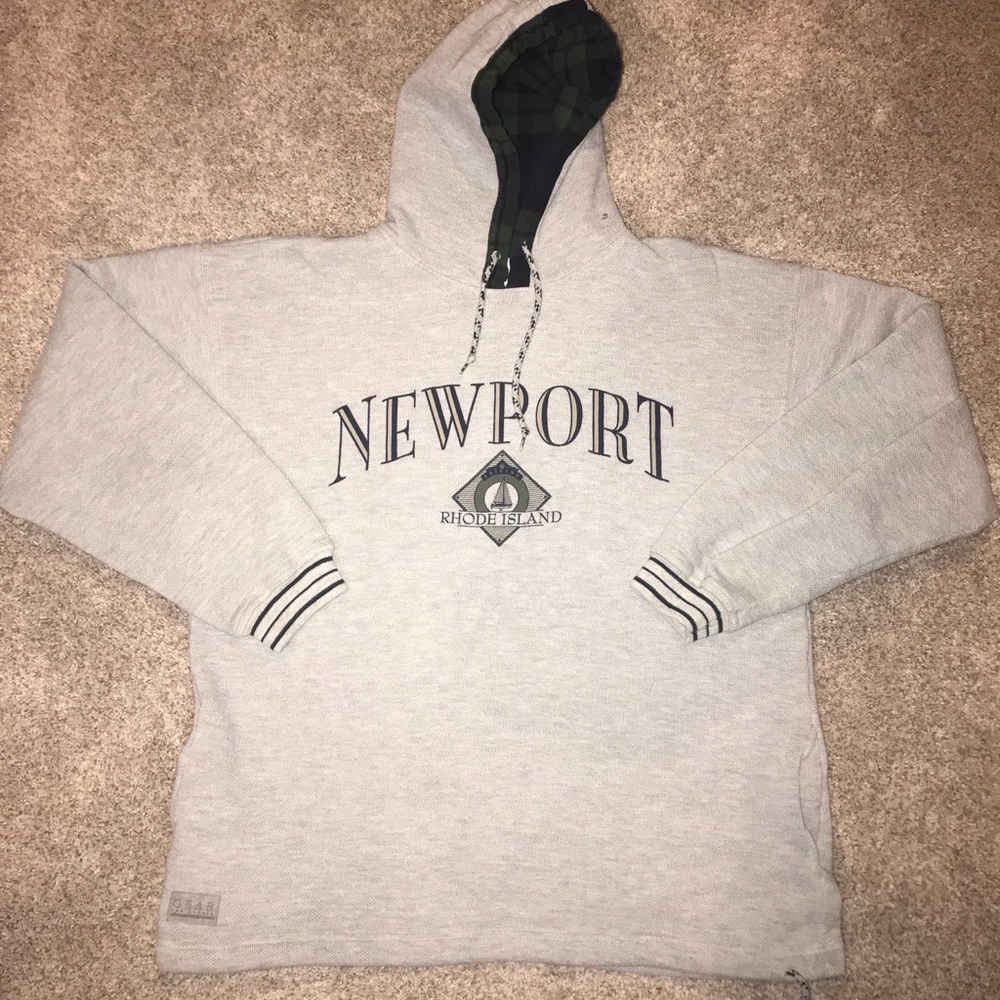 VINTAGE Newport Rhode Island Hoodie Large
